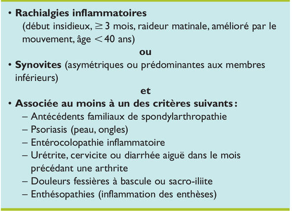 Stratégies diagnostiques en présence de douleurs diffuses