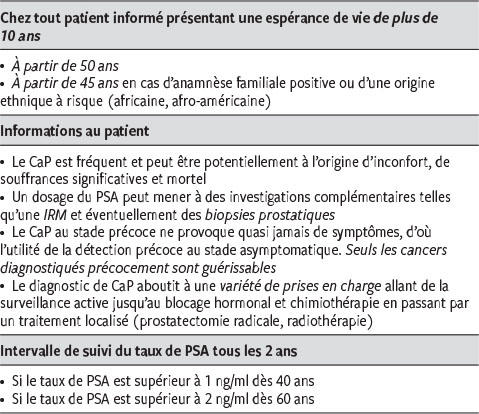 D tection pr coce du cancer de - RMS 717 2330 Tbl01 I1200 